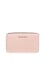 Michael Kors Kadın Kart ve Nakit Bölmeli Fermuarlı Ve Çıtçıt Kapama Deri Pembe Cüzdan 32S5SYTZ2L-SMOKEYROSE