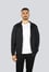 Paul Shark Erkek Fermuarlı Dik Yaka Regular Fit Esnek Pamuklu Kumaş Uzun Kollu Siyah Sweatshirt 25411814-11D