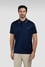 Paul Shark Erkek Pamuklu Marka Logolu Kısa Kollu Polo Yaka Lacivert Polo Yaka T-Shirt 25411301-013