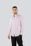 Paul Shark Erkek Slim Fit Çizgi Desenli Pamuklu Uzun Kollu Mavi-Kırmızı Gömlek 25413060CF-V91