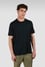 Paul Shark Erkek Yuvarlak Yaka Normal Kalıp %100 Pamuk Kısa Kollu Siyah T-Shirt 25411006-011