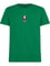 Tommy Hilfiger Erkek Göğüste İşlenmiş Logo Pamuklu Jarse Yeşil T-Shirt MW0MW36512-L4F
