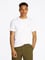 Tommy Hilfiger Erkek Yuvarlak Yaka Regular Fit Pamuklu Kısa Kollu Beyaz T-Shirt MW0MW37508-YBR