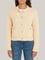 Tommy Hilfiger Kadın Cep Detaylı Düğme Kapamalı Regular Fit Bej Hırka WW0WW44473-AEX