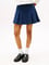 Tommy Hilfiger Kadın Mini Pamuklu Kloş Lacivert Etek DW0DW20268-C1G