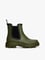 Tommy Hilfiger Kadın Yüksek Rahat Taban Elastik Bilek Bantlı Bayrak Logo İmzalı Yeşil Bot & Bootie FW0FW08974-MT1