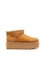 UGG Kadın Düz Taban Logo Baskılı Rahat Spor Stil Taba Bot & Bootie 1135092-CHESTNUT