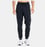 Under Armour Erkek Logolu Beli Lastikli Yüksek Bel Slim Fit Siyah Eşofman Altı 1290261-001
