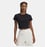Under Armour Kadın Pamuklu Kısa Kollu Düz Crop Siyah T-Shirt 6000264-001