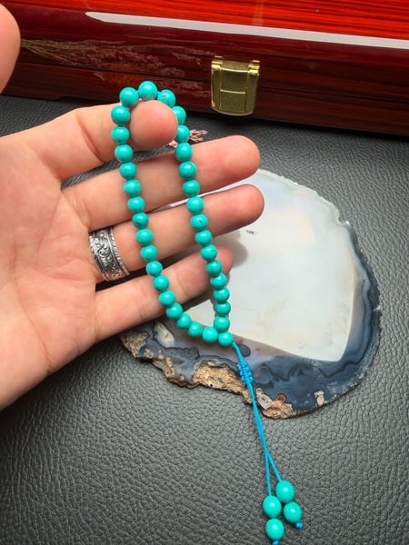 Küçük Boy Bileklik Model Kaplangözü Doğaltaş Tesbih