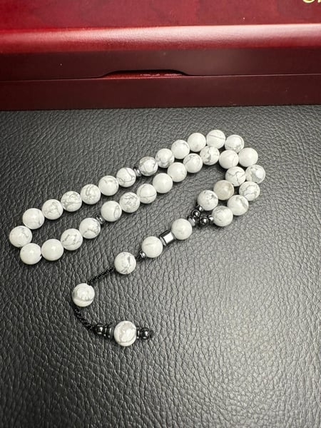 Küre Model Havlit Doğal Taş Tesbih