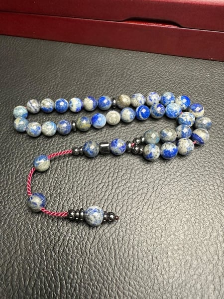 Küre Model Lapis Lazuli Doğal Taş Tesbih