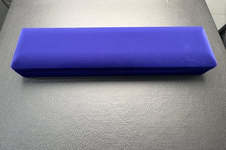 Lacivert  Renk Özel Tasarım Kadife Tesbih Kutusu