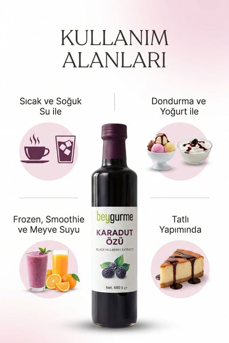 BEYGURME Karadut Özü 680gr