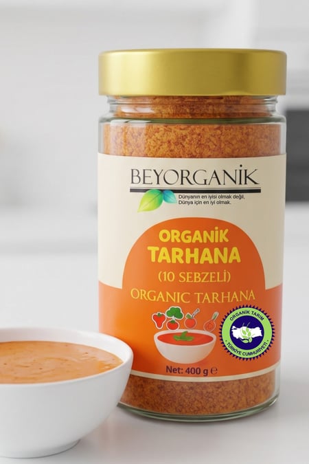 Organik 10 Sebzeli Tarhana 400gr (PESTİSİT VE AFLATOKSİN ANALİZLİ)