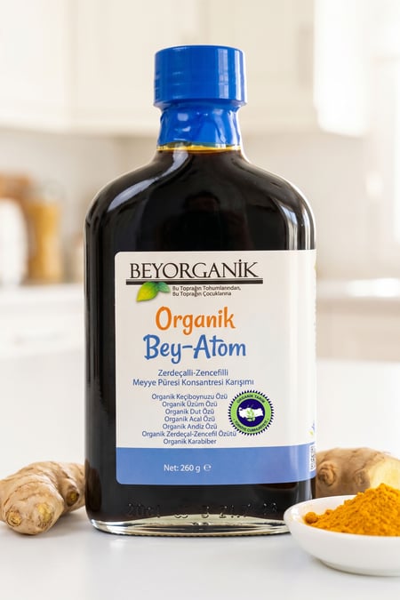 Organik Bey-Atom 260gr (PESTİSİT VE AĞIR METAL ANALİZLİ)