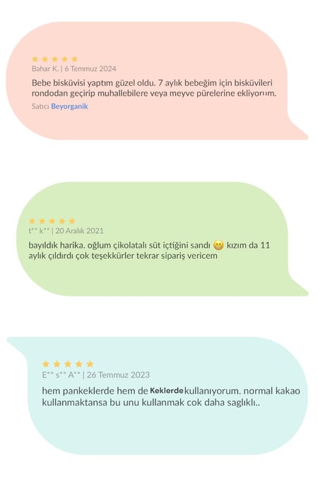 Organik Keçiboynuzu Unu 290gr   (Pestisit ve Aflatoksin Analizli) 