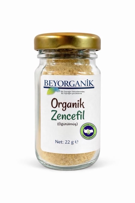 Organik Zencefil 22gr 