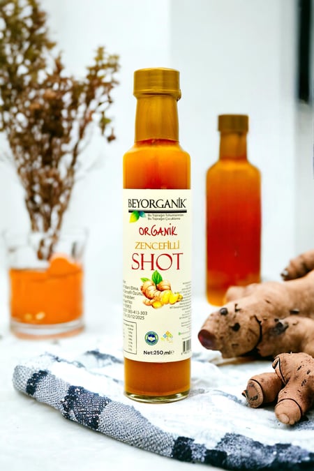 Organik Zencefilli Shot 250ml