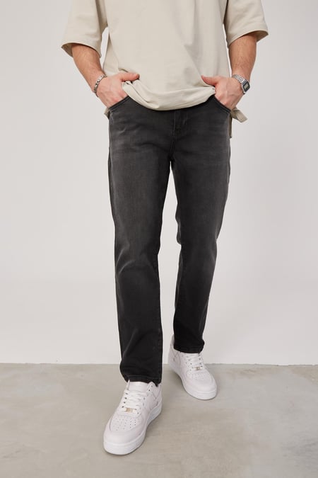 15990 Düz Kesim Füme Jean
