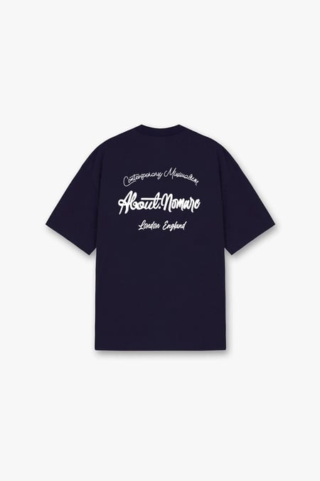 About Nomarc Yazılı Lacivert Tshirt