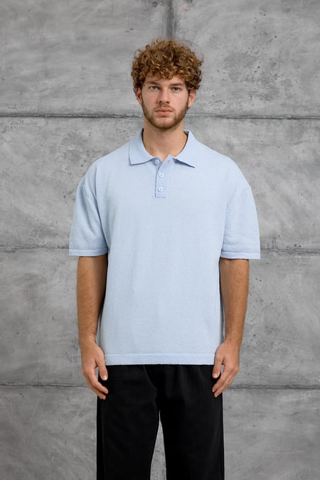 Bebe Mavisi DP YAKA DÜĞME POLO TSHIRT
