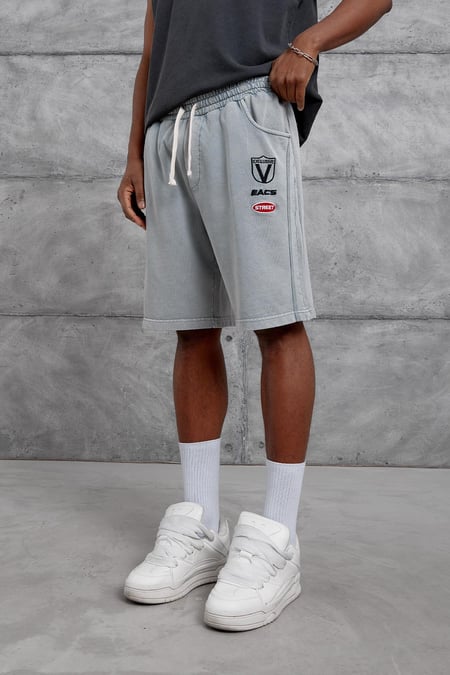 Gri ACS BASKILI OVERSIZE SORT