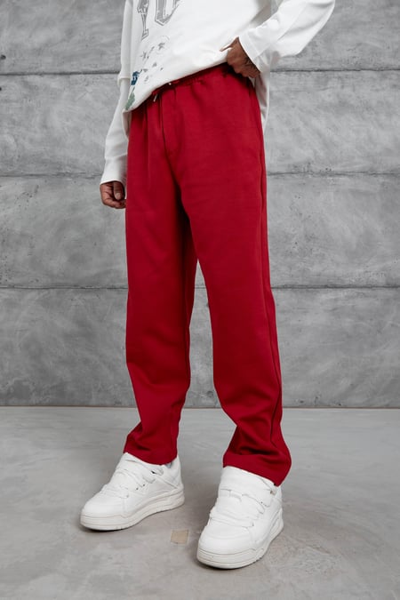 Kırmızı Basic Model Eşofman