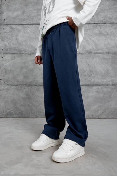 Lacivert Basic Model Eşofman