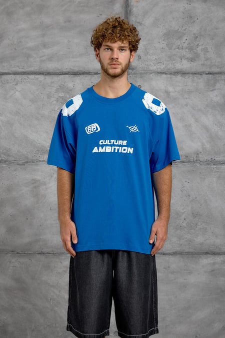 Mavi OMUZ RAKAM BASKI OVERSIZE TSHIRT