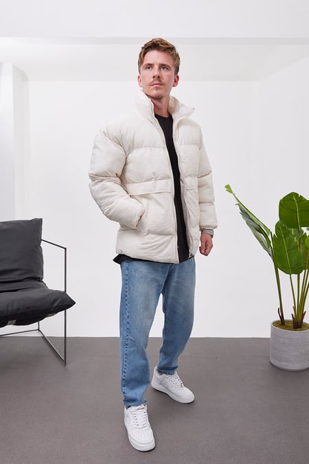 Nomarc 5070 Krem Şişme Mont