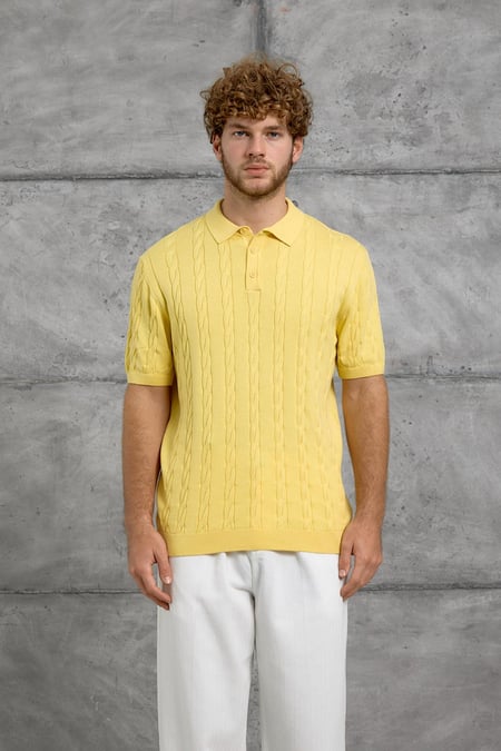 Sarı GST TRİKO TSHIRT