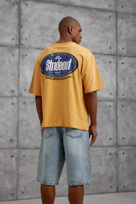 Turuncu STRIDEOUT BASKILI OVERSIZE TSHIRT