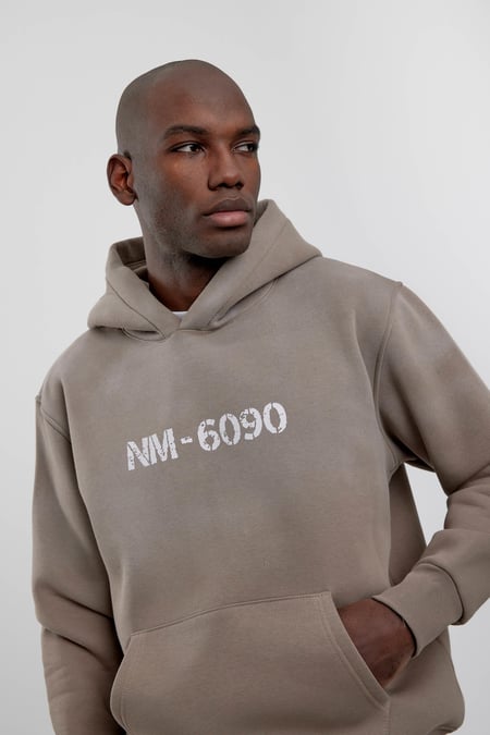 Vizon NM-6090 Baskılı Kapüşonlu Sweatshirt