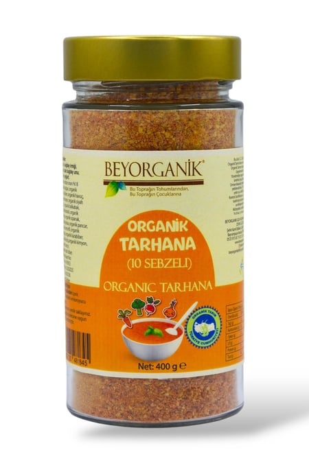 Organik 10 Sebzeli Tarhana 400gr (PESTİSİT VE AFLATOKSİN ANALİZLİ)
görseli.