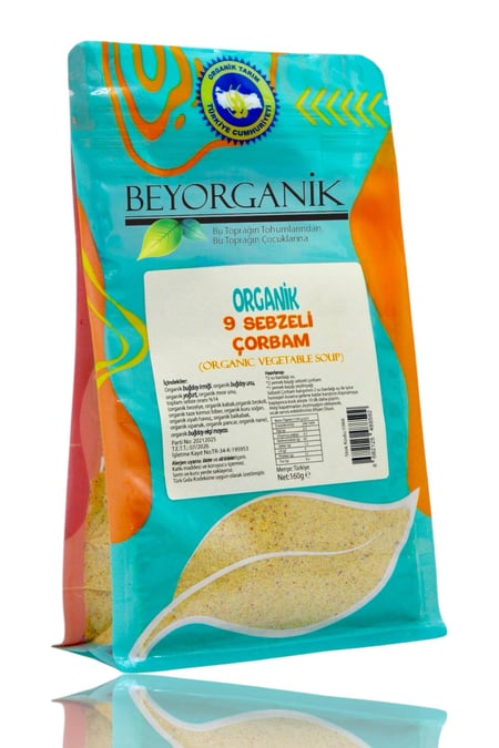 Organik 9 Sebzeli Çorbam 160gr (PESTİSİT VE AFLATOKSİN ANALİZLİ)
görseli.