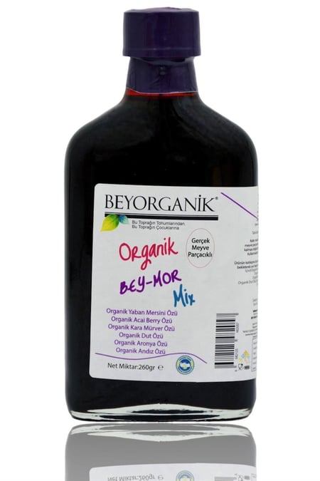 Organik BEY MOR Mix 260gr (PESTİSİT VE AĞIR METAL ANALİZLİ)
görseli.