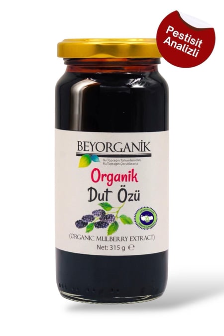 Organik Dut Özü 315gr (PESTİSİT VE AĞIR METAL ANALİZLİ)
görseli.