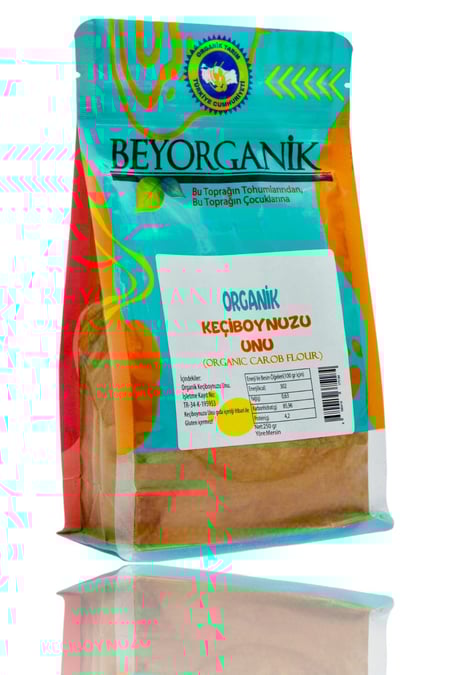 Organik Keçiboynuzu Unu 250gr (Pestisit ve Aflatoksin Analizli)
görseli.