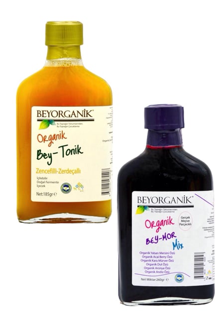 Organik MOR Mix ve BEY TONİK 2'li (PESTİSİT VE AĞIR METAL ANALİZLİ) görseli.