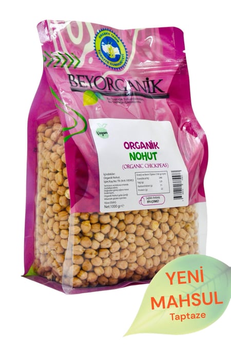 Organik Nohut 1kg (Pestisit ve Aflatoksin Analizli)
görseli.