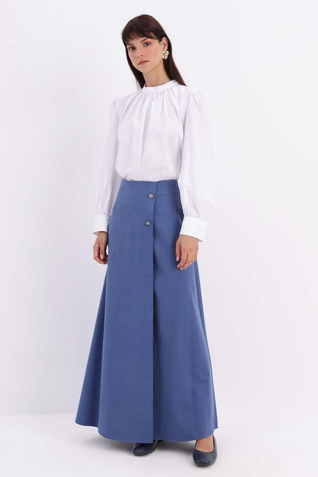 Blue-Skirt