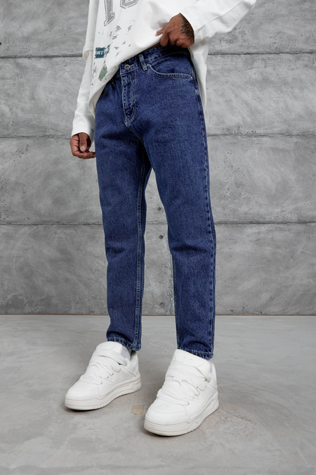 15680 Düz Lacivert Jean