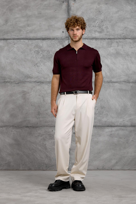 Bordo DP FERMUARLI POLO TSHIRT