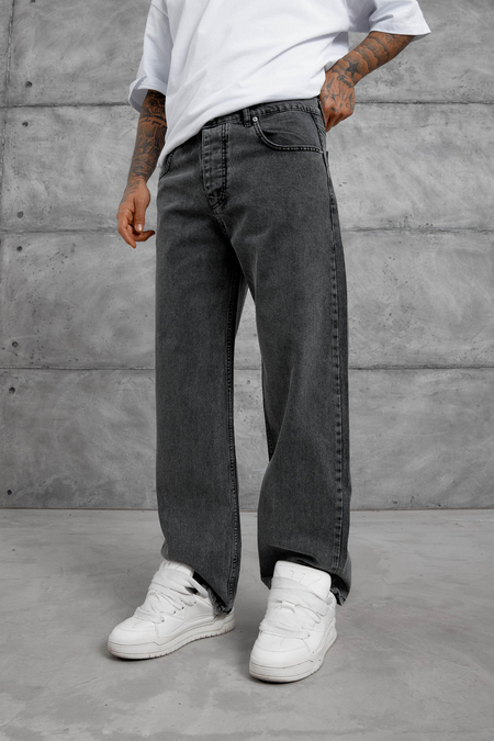 Gri MB BAGGY KALIP JEAN