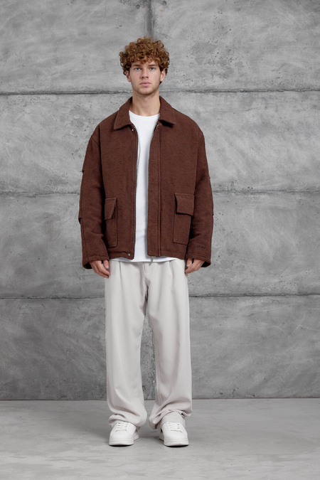 Kahverengi Gst Oversize Ceket