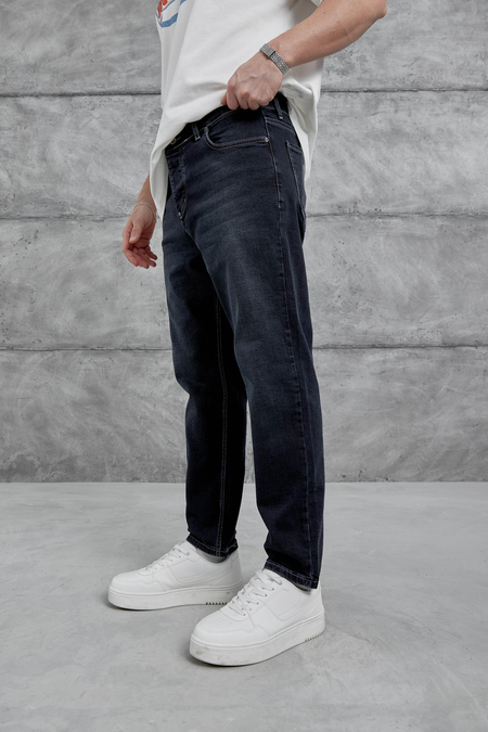 Koyu Lacivert Kp 730 Taşlamalı Bf Jean