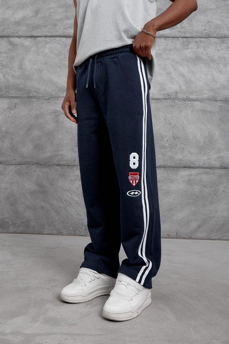 Lacivert 8 BASKILI BAGGY ESOFMAN ALTI