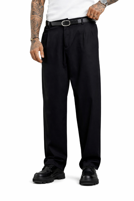 Lacivert JGGR BAGGY KUMAŞ PANTOLON
