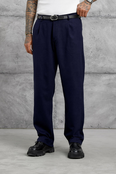 Lacivert JGGRM KUMAŞ BAGGY PANTOLON
